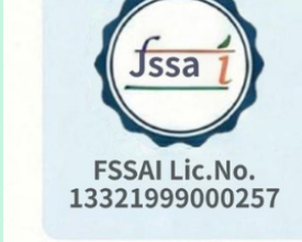 FSSAI certified — Licence No. 13321999000257